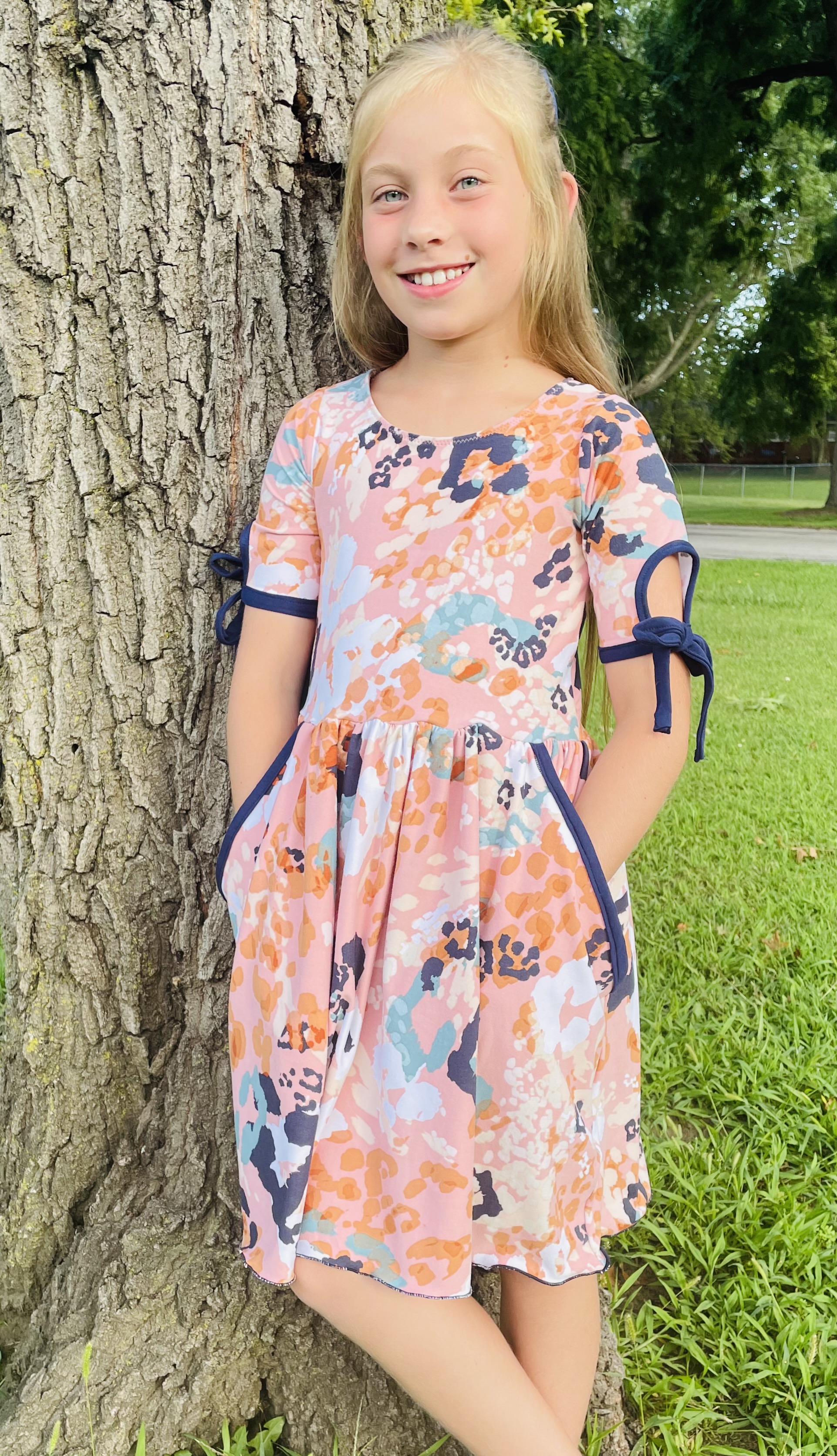 Lettie Mae's Knit Dress Sizes 2T to 14 Kids PDF Pattern