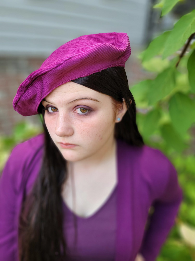 Bordeaux Beret Adult Sizes Small to Extra Large PDF Sewing Pattern