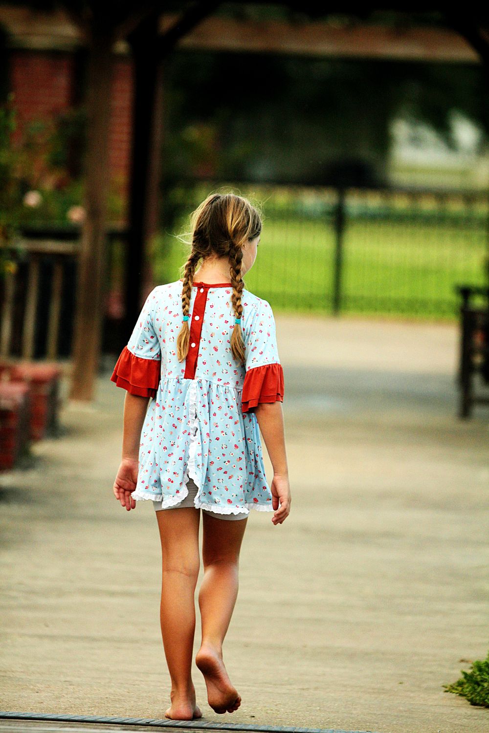 Wildflowers Knit Top Sizes 2T to 14 Kids PDF Pattern