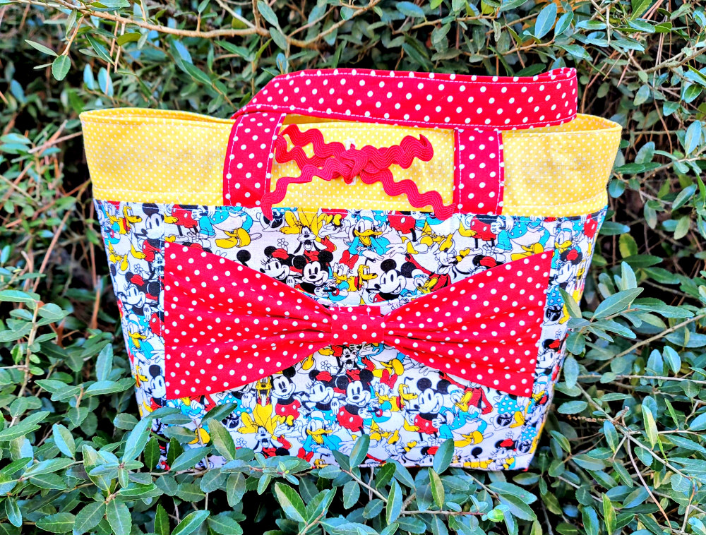 Mickey Mouse Purse Sewing Pattern