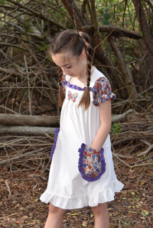 Prue's Perfect  Dress Sizes NB to 14 Kids PDF Pattern
