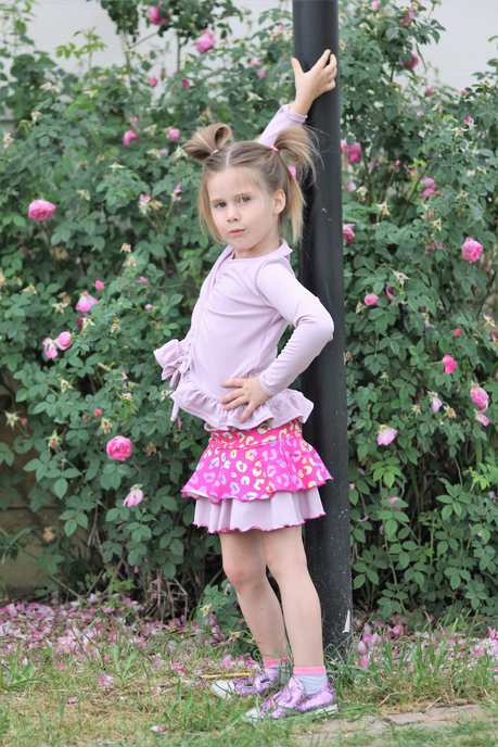 Oreo's Attached Shorts Skirt Sizes 2T to 14 Kids PDF Pattern