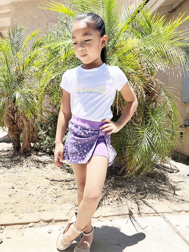 Jessany Bow Skirt Sizes 2T to 14 Kids PDF Pattern
