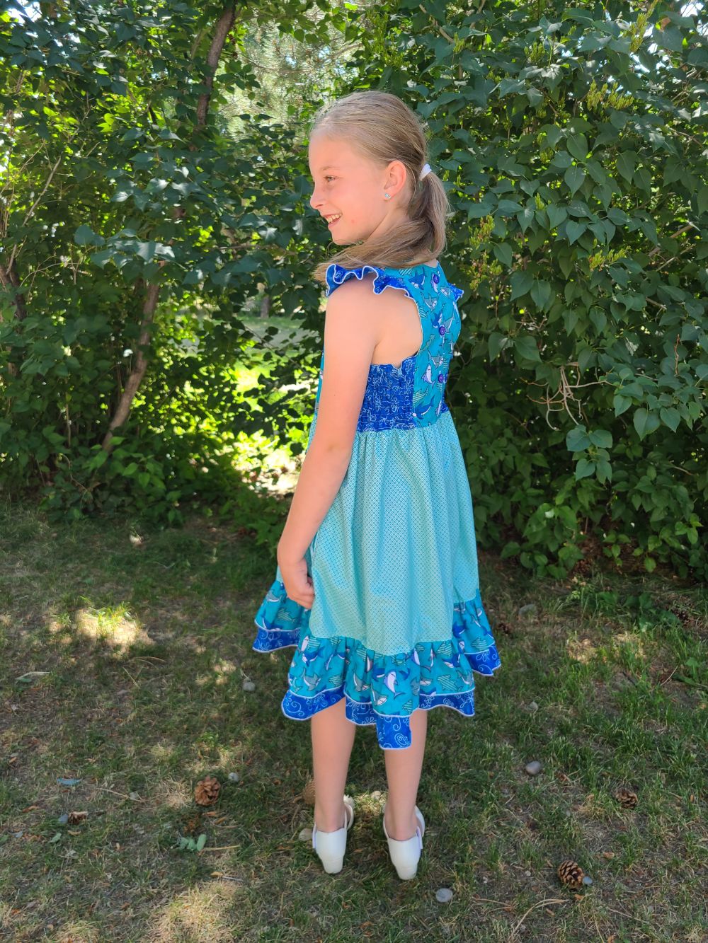 Prims Precious Dress and Peplum Top Sizes 2T to 14 Kids PDF Pattern