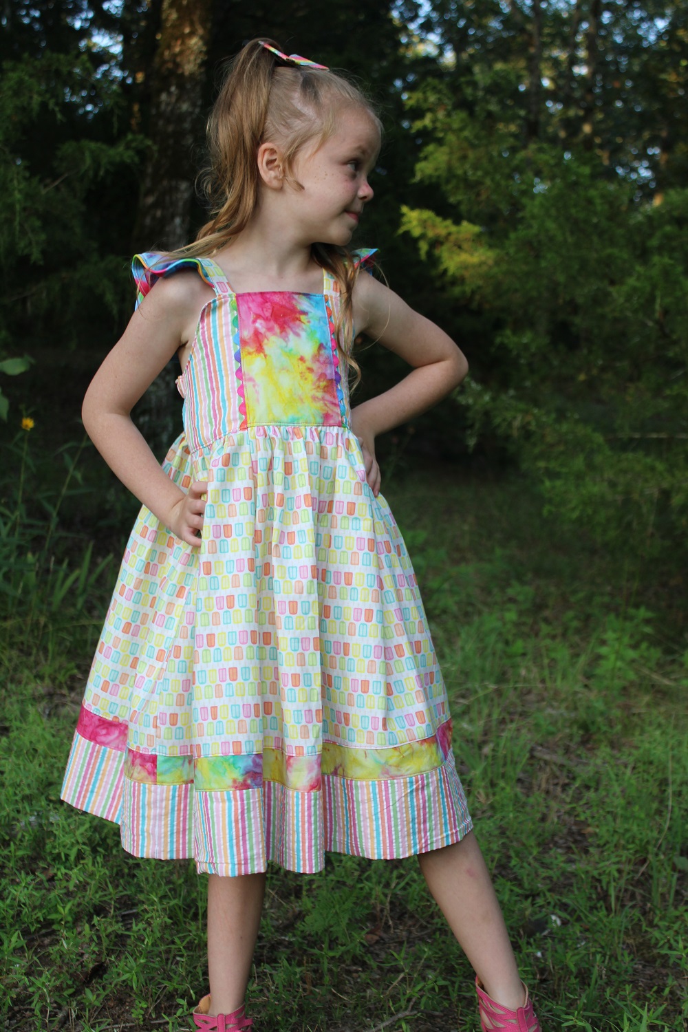 Marguerite's Magnificent Dress Sizes 2T to 14 Kids PDF Sewing Pattern