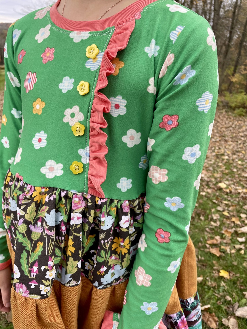 Zuri's Charming Tiered Dress Sizes 2T to 14 Kids PDF Pattern