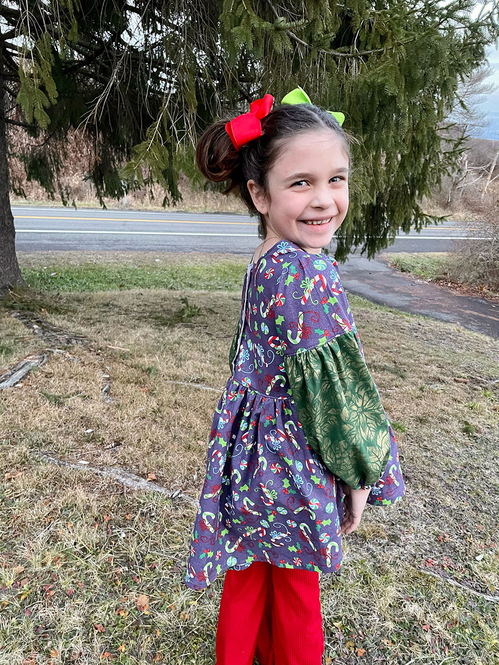Jovie’s Joyful Tunic and Dress Sizes 2T to 14 Kids PDF Pattern