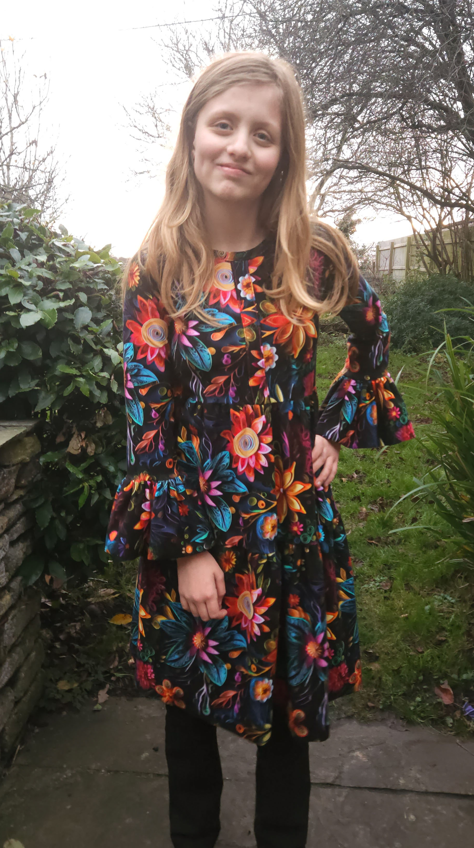 Lia’s Lovely Little Dress Sizes 2T to 14 Kids PDF Pattern