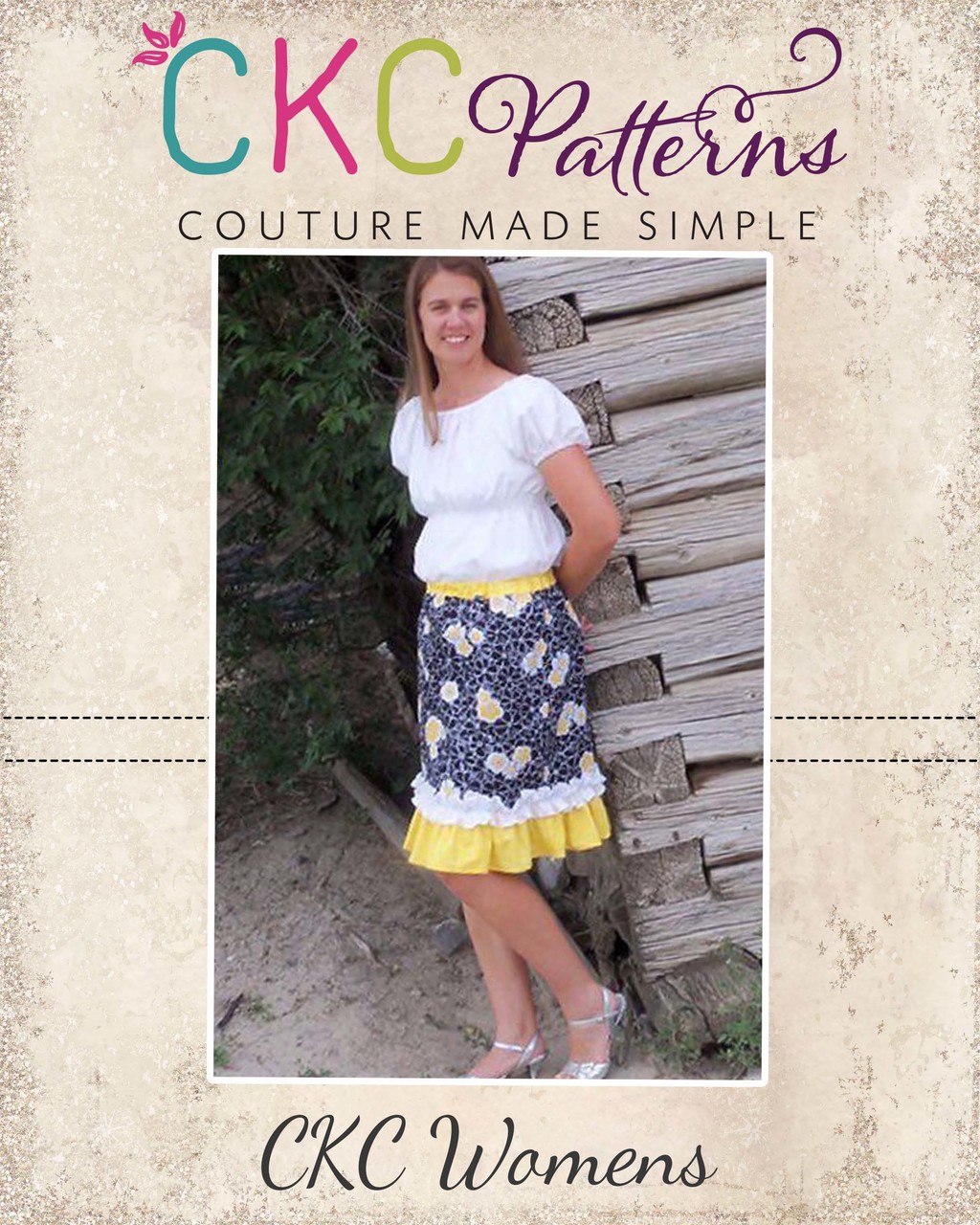 Suzy asymmetrical tiered skirt – Free PDF sewing pattern – Tiana's Closet