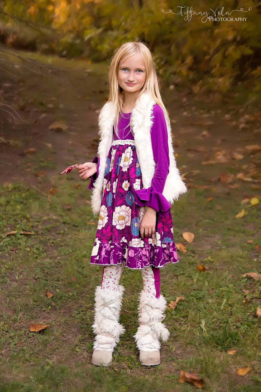 Cosette's Knit and Woven Dress Sizes NB to 16 Kids and Dolls PDF Pattern