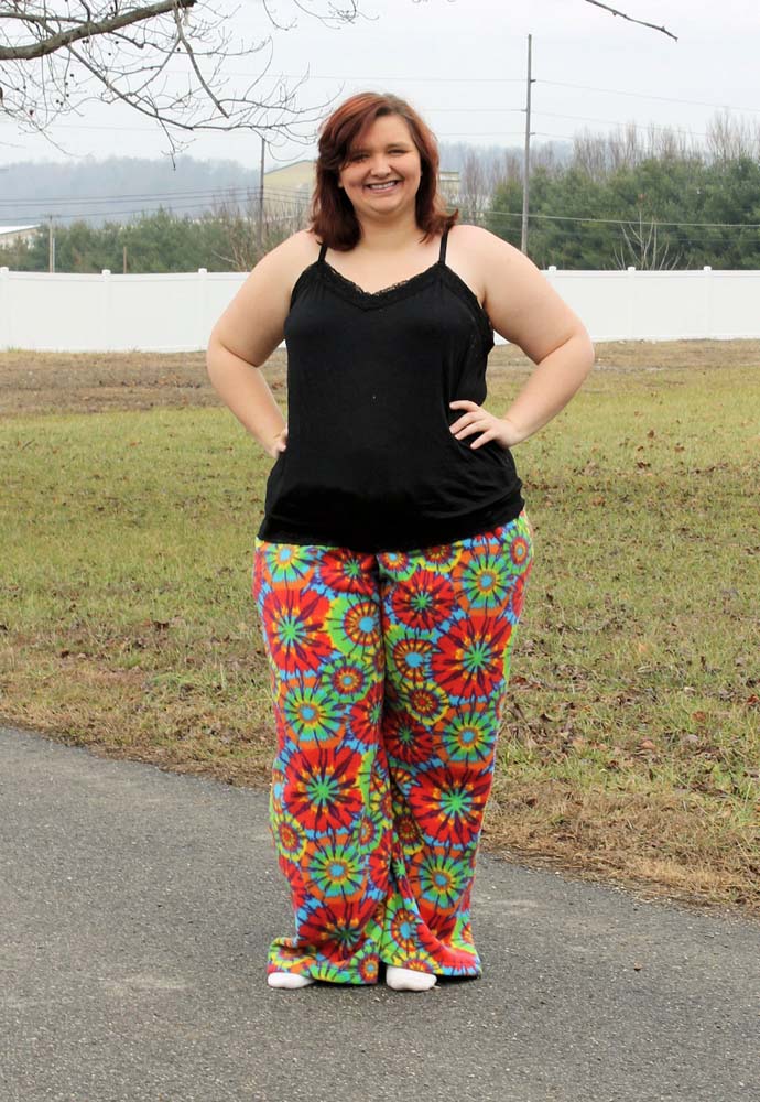 Plus size pants sewing pattern PDF