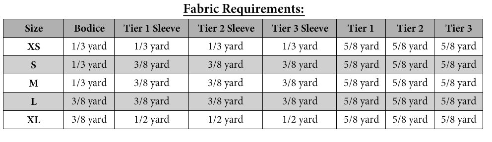 Hazel's Hippie Dress Sizes XS to 5X Adults PDF Pattern