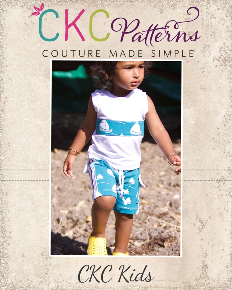 Greg's Knit Shorts Sizes NB to 14 Kids PDF Pattern