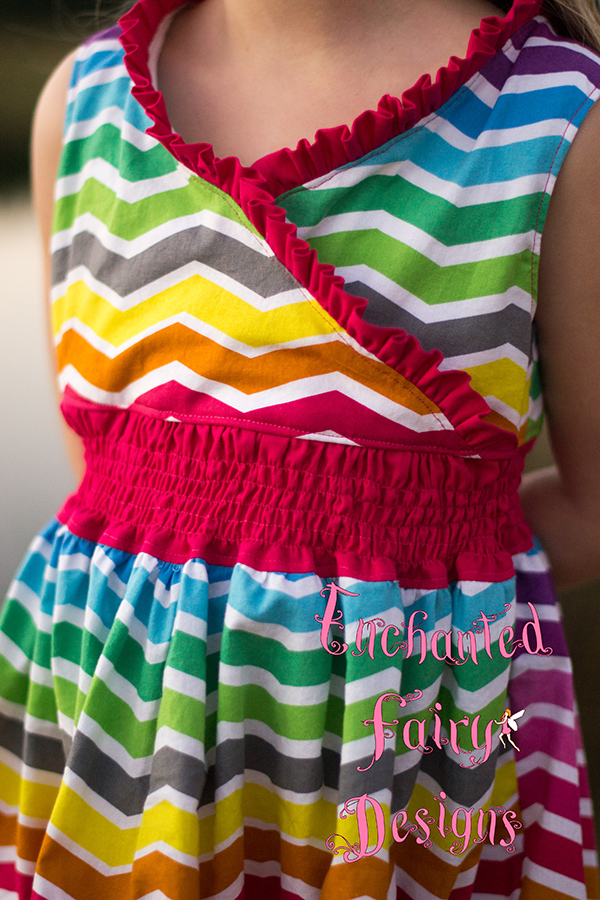 Clover's Criss Cross Top, Dress, and Maxi Sizes 6/12m to 8 Kids PDF Pattern