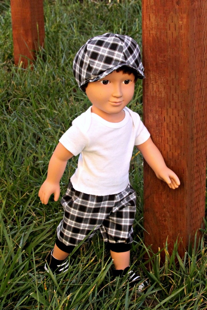 Christopher's Newsboy Cap Sizes NB to Adults and Dolls PDF Pattern
