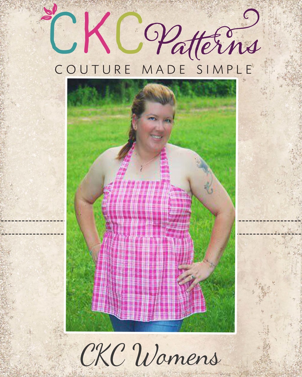 Lexie's Women's Retro Halter Dress PDF Pattern