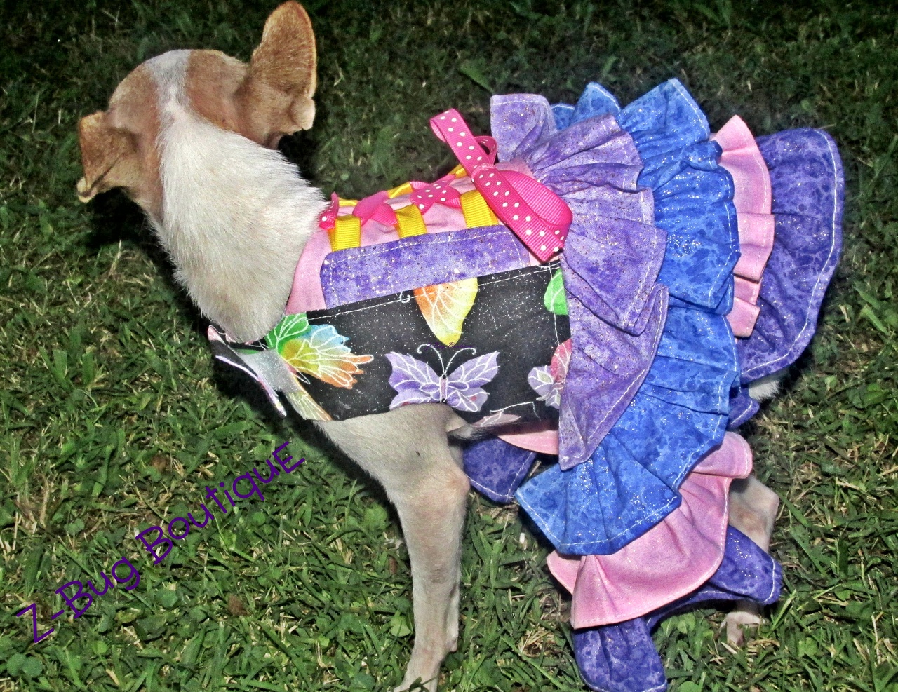 Primrose's Ruffled Corset Princess Dress for Dogs PDF Pattern