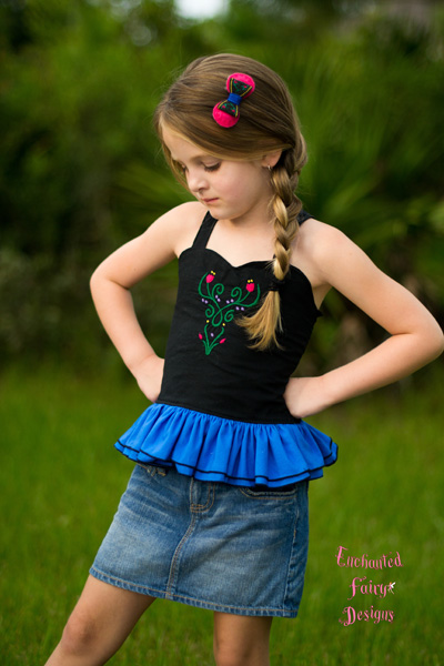 Dawn's Darling Fitted Top Sizes NB to 15/16 Kids and Dolls PDF Pattern