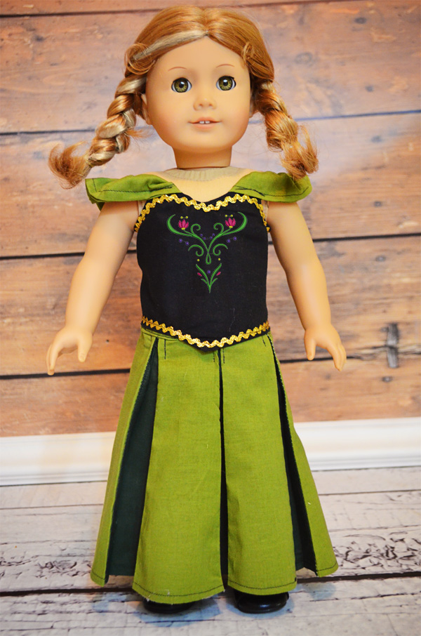 Annabelle's Princess Dress-Up Set Sizes 6/12m to 8 Kids and Dolls PDF  Pattern