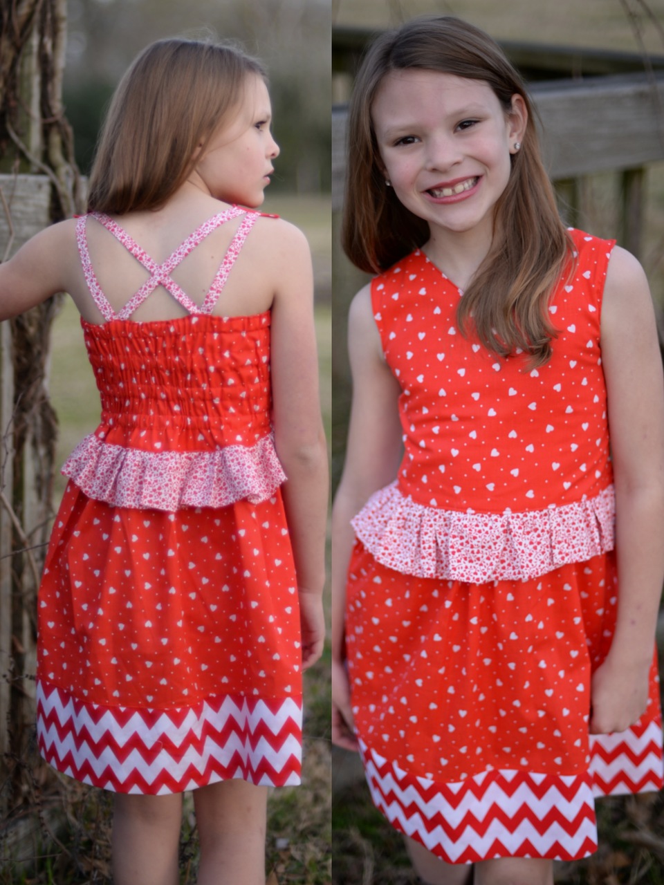 Anniston's Fitted Criss-Cross Back Dress Sizes 6/12m to 15/16 Girls PDF ...