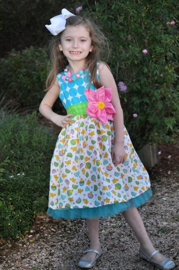 Melody's Party Dress Sizes 6/12m to 15/16 Kids PDF Pattern