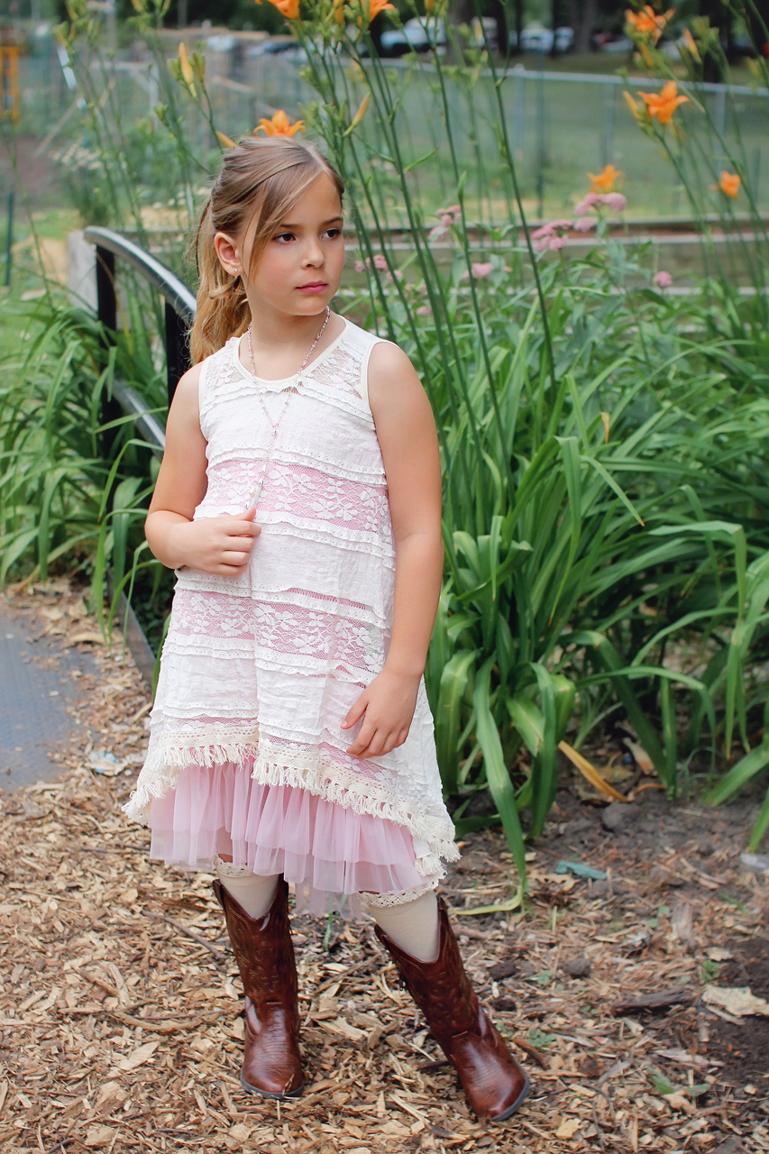 Charity's Swing, Hi-low and Handkerchief Top Sizes 6/12m to 15/16 Kids PDF Pattern