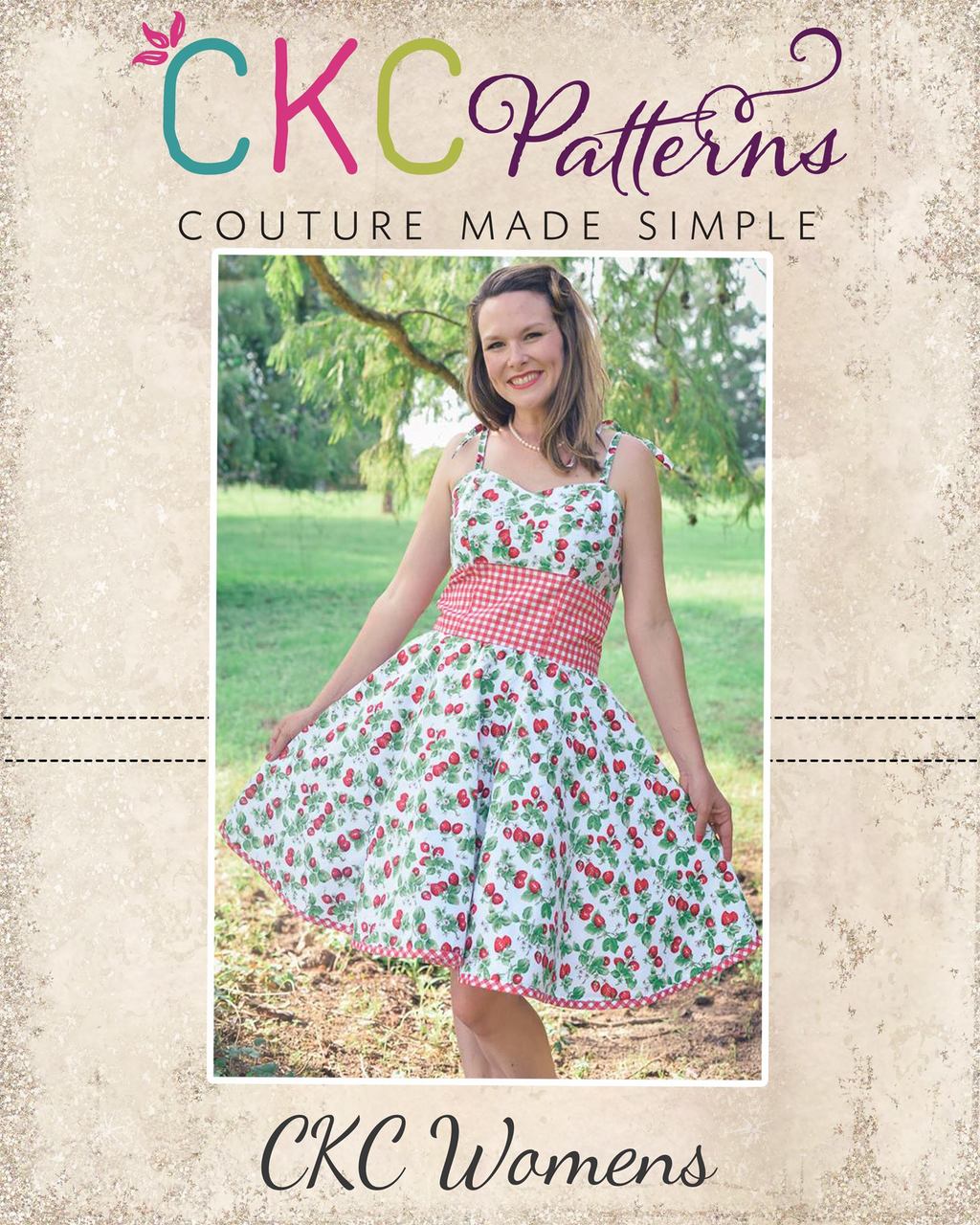 Hazel's Hippie Dress Sizes XS to 5X Adults PDF Pattern