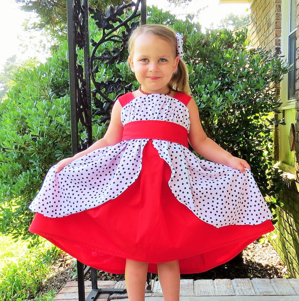 Simone's Chiffon Simple and Ruffled Dress Sizes 6/12m to 8 Kids PDF Pattern