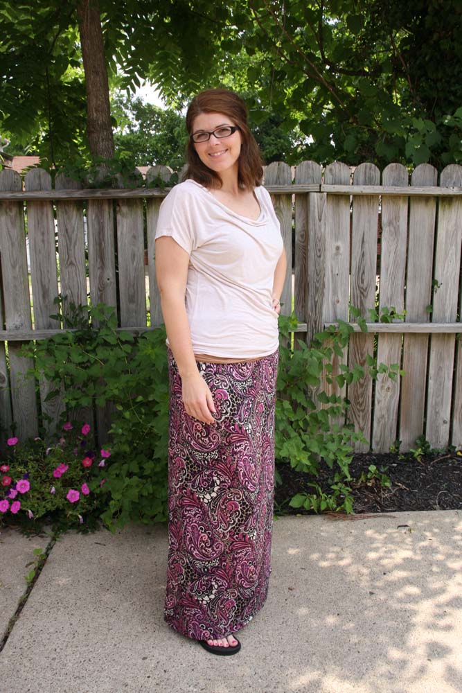 Nevaeh’s Women's and Plus Knit A-Line Pocket Skirt PDF Pattern