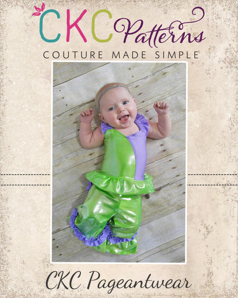 Gracelynn's Babies Colorblock Pageant Bodice PDF Pattern