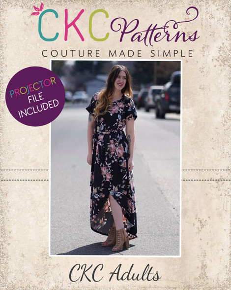 Tamara's Tulip Dress Sizes XXS to 4X Adults PDF Pattern