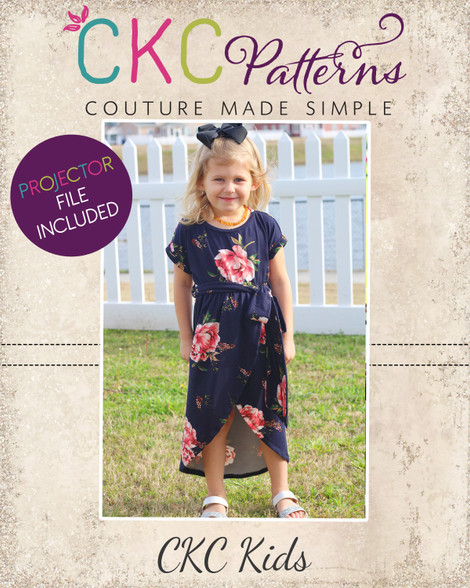 Tamara's Tulip Dress Sizes 2T to 14 Kids PDF Pattern