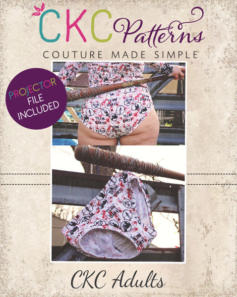 Flo's Period Panties XXXS to 3X Adults PDF Pattern