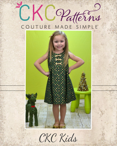 Kids Reversible Dress Pattern