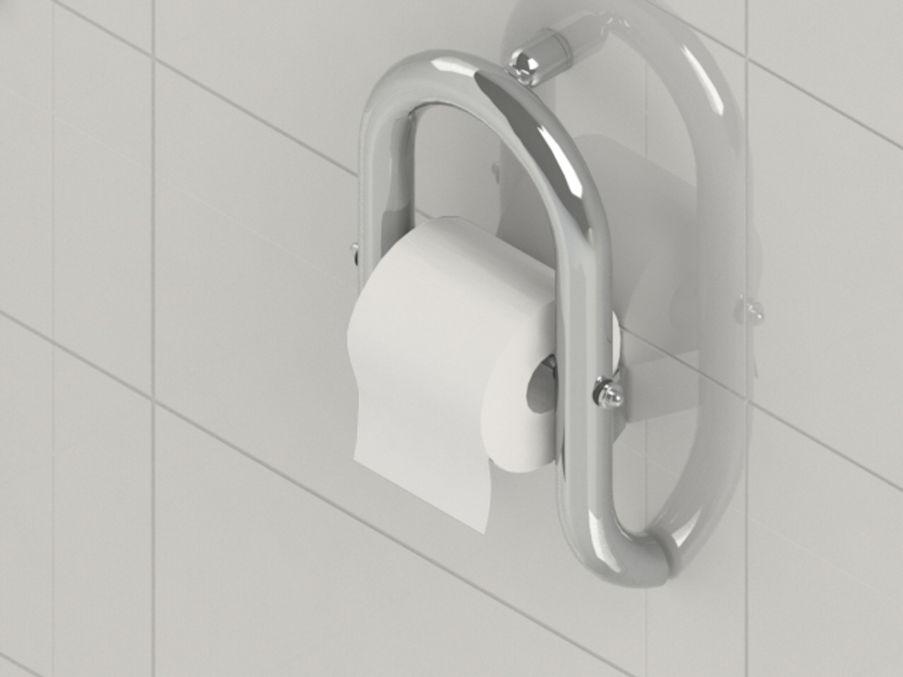 Invisia Wall Toilet Roll Holder - Oil Rubbed Bronze