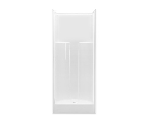 Aquarius AcrylX™ Alcove One-Piece Shower 32" x 32" Center Drain G 3280 SH