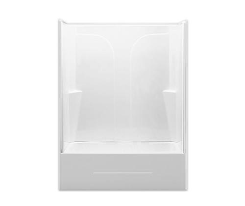 Aquairus AcrylX ™ Alcove Two-Piece Tub Shower 54" x 27" L/R Drain G 5494 TS 2P