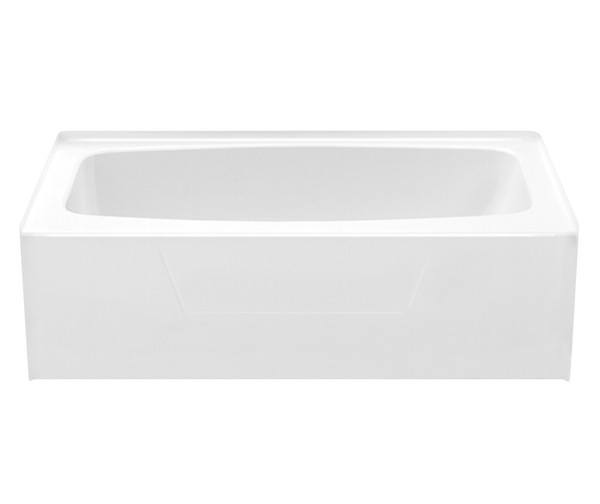 Aquarius Acrylx Alcove Bathtub 54 X 27 1 4 X 17 1 2 Left Drain G 5427 To