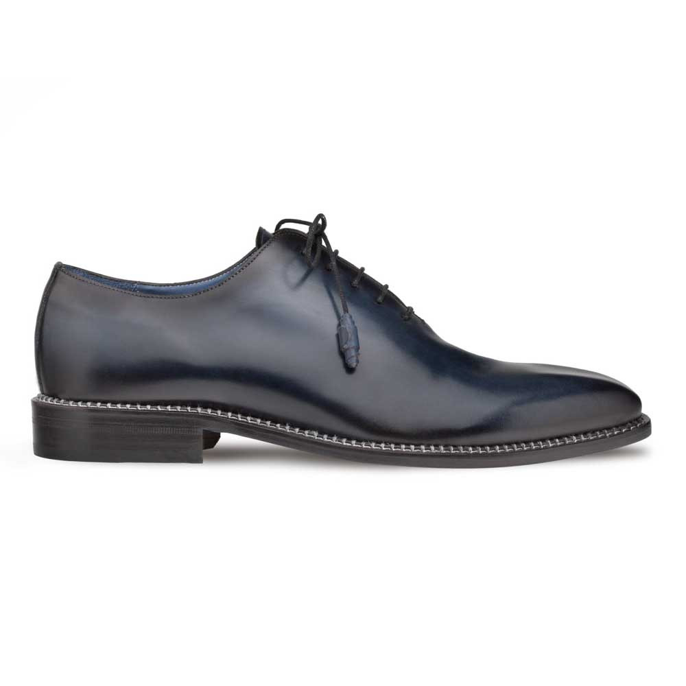 Mezlan Plain Toe Mens Blue Dress Shoes Arrowsmith Shoes