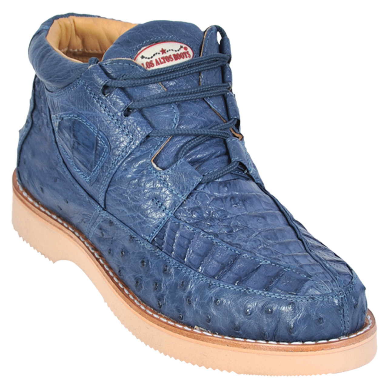 ostrich skin sneakers