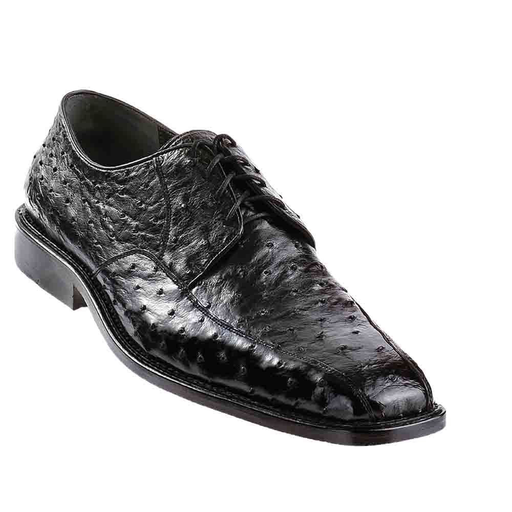 Los Altos Bicycle Toe LaceUp Burgundy Caiman Belly Skin Shoes main image 0