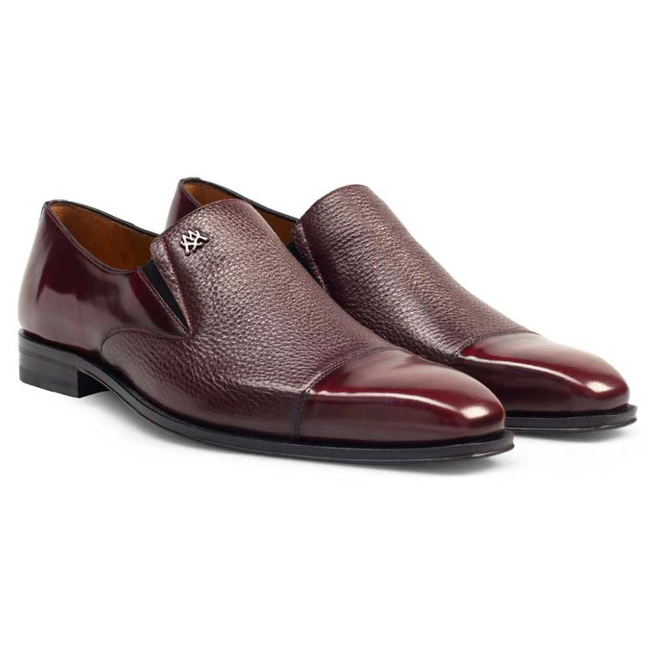 mezlan burgundy shoes