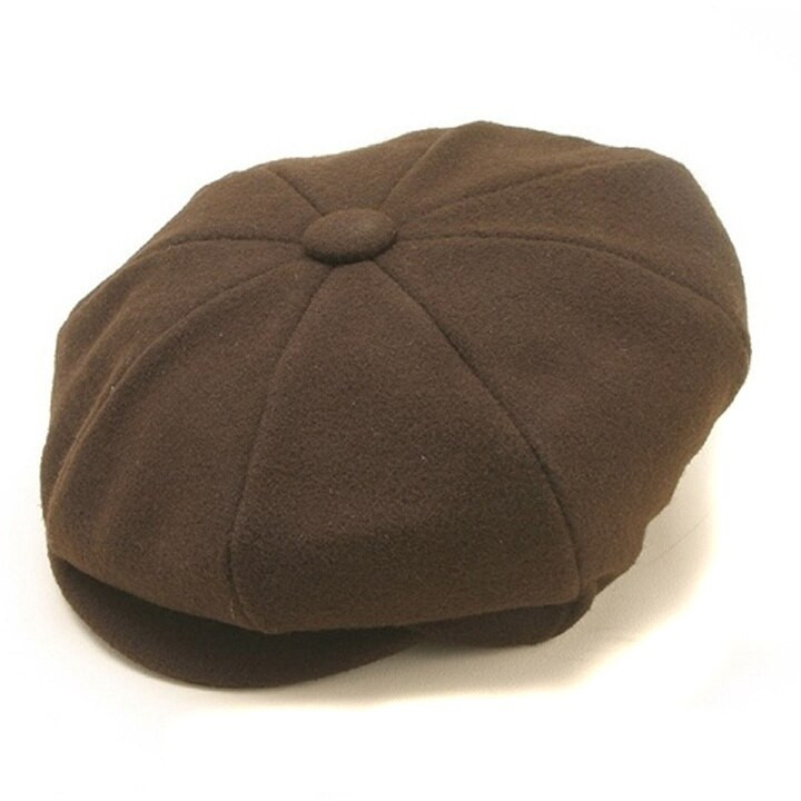 Dobbs Brown Big Apple Style Wool Cap