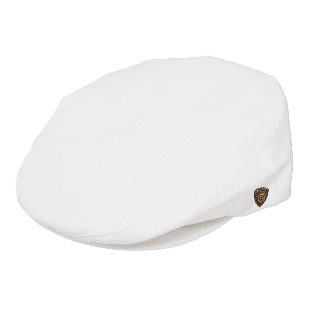 white linen cap