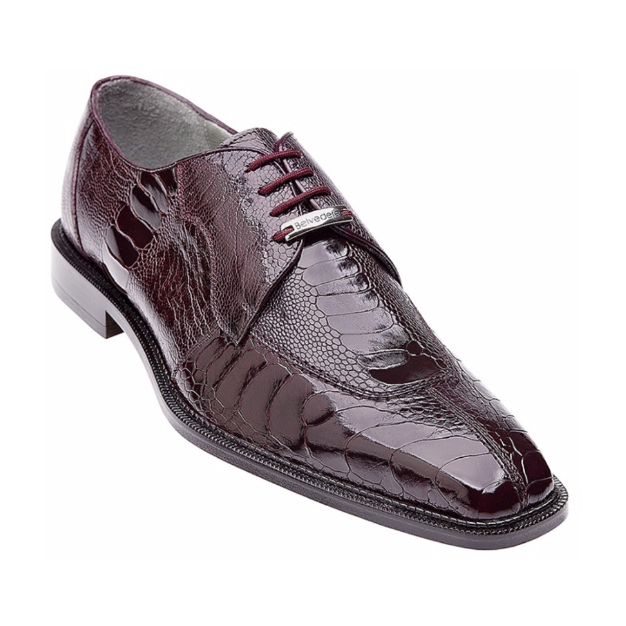 belvedere ostrich shoes