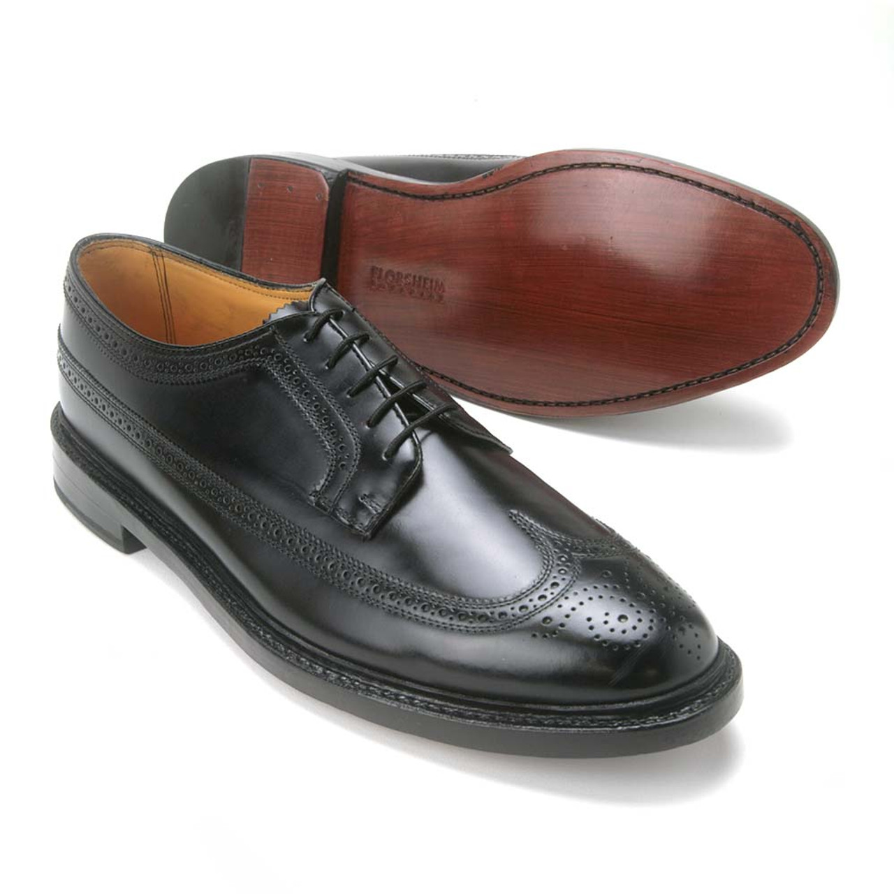 Florsheim Kenmoor Black Imperial Smooth Leather