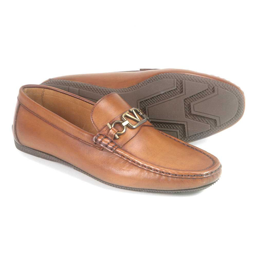Sigotto Uomo Tan Soft Leather Driving 