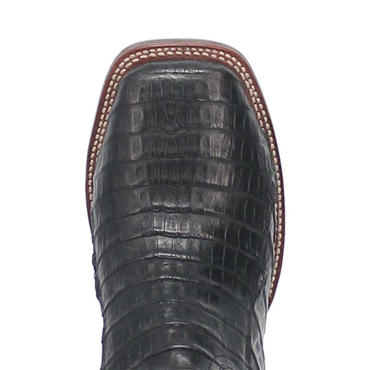 Dan Post Men's Stanley Leather Square Toe Boots - Black