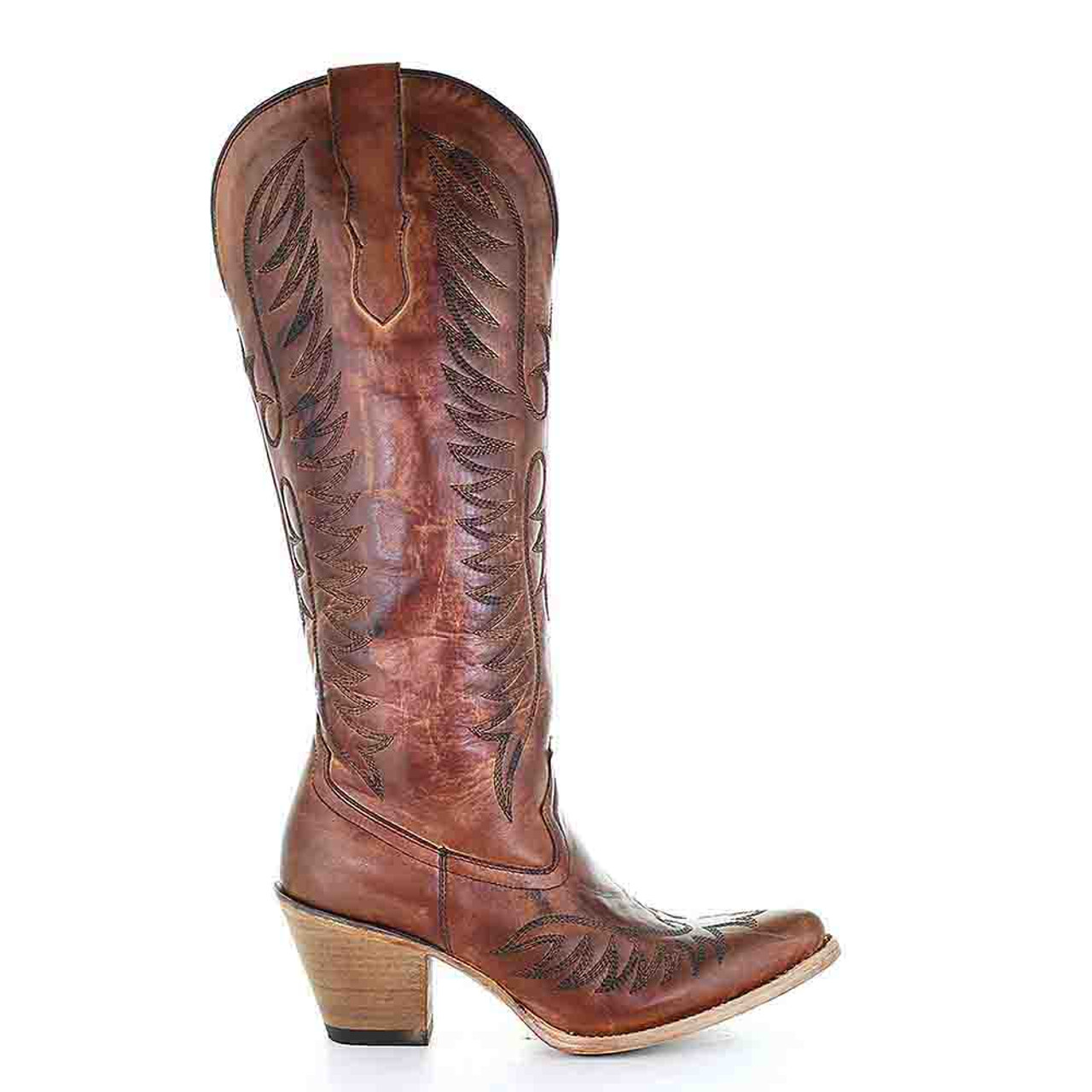 Corral Cognac Tall Boots – Western Edge, Ltd.