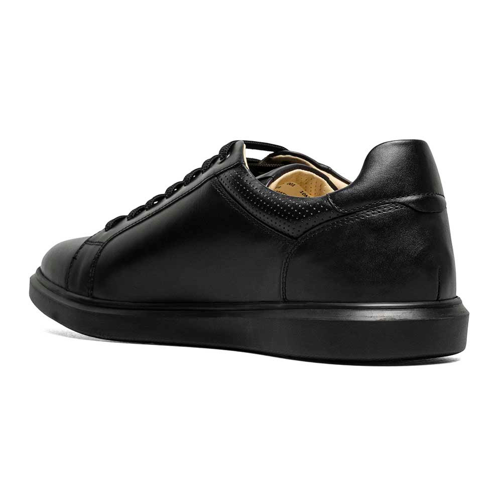 Florsheim Social Lace Toe Sneaker in Black display picture 2